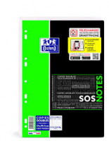 FEUILLETS MOBILES 21X29,7 400P PERF 5X5 BLANC 90G SOS NOTES (copie)