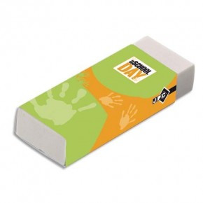 GOMME PLASTIQUE BLANCHE GM STD